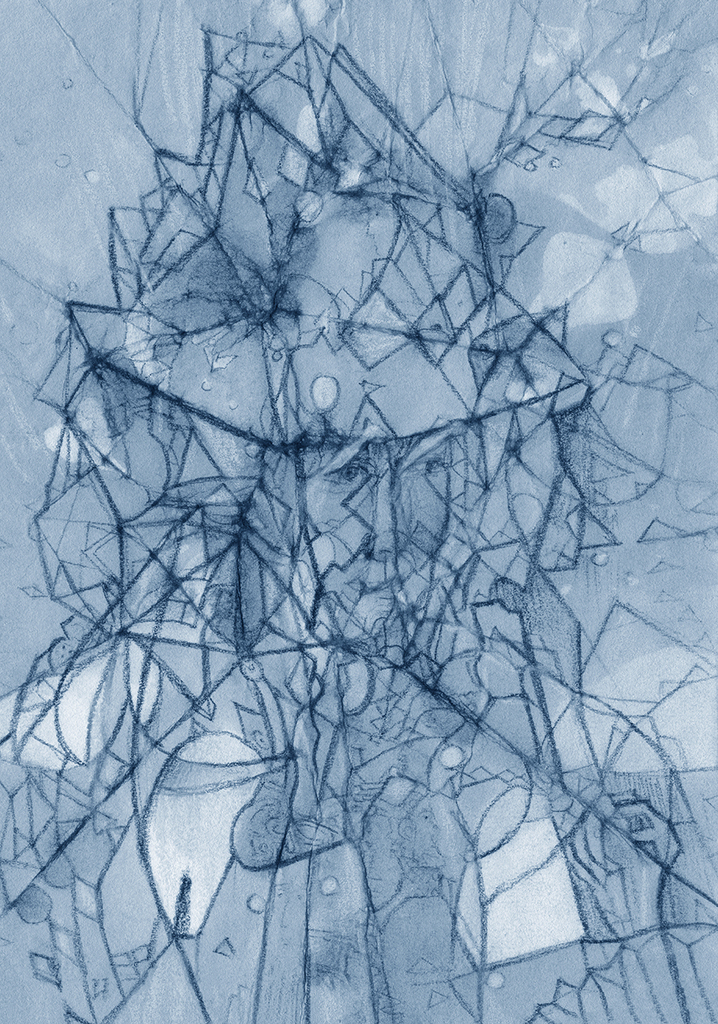 Изображение принта „Взгляд расскажет... Принт PH“ с оригинальной картины/рисунка Натальи Антонович