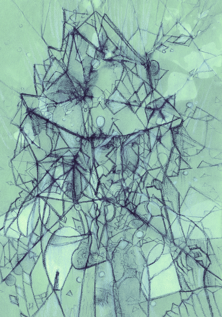 Bild der Drucks „Ein Blick genügt... Drucke SA“ vom Original gemälde/Zeichnung von Natali Antonovich