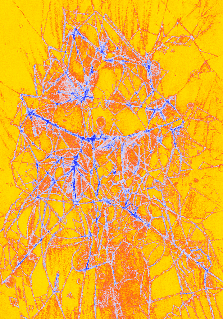 Изображение принта „Взгляд расскажет... Принт BL“ с оригинальной картины/рисунка Натальи Антонович