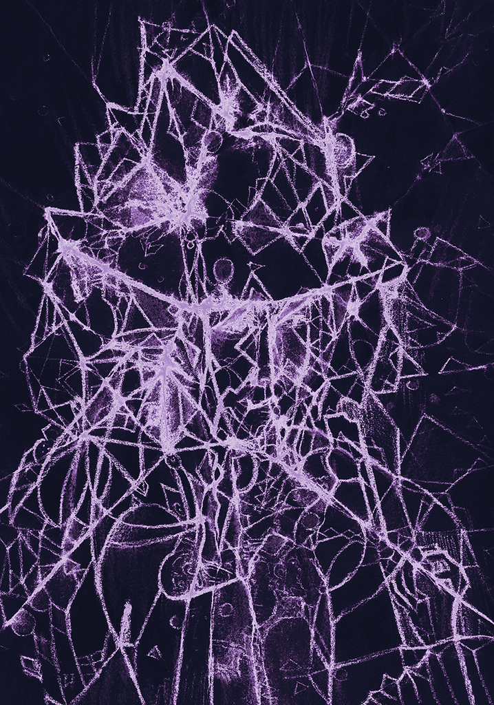 Afbeelding van print "Een blik zal het uitwijzen...Afdruk BK" van origineel schilderij/tekening door Natali Antonovich