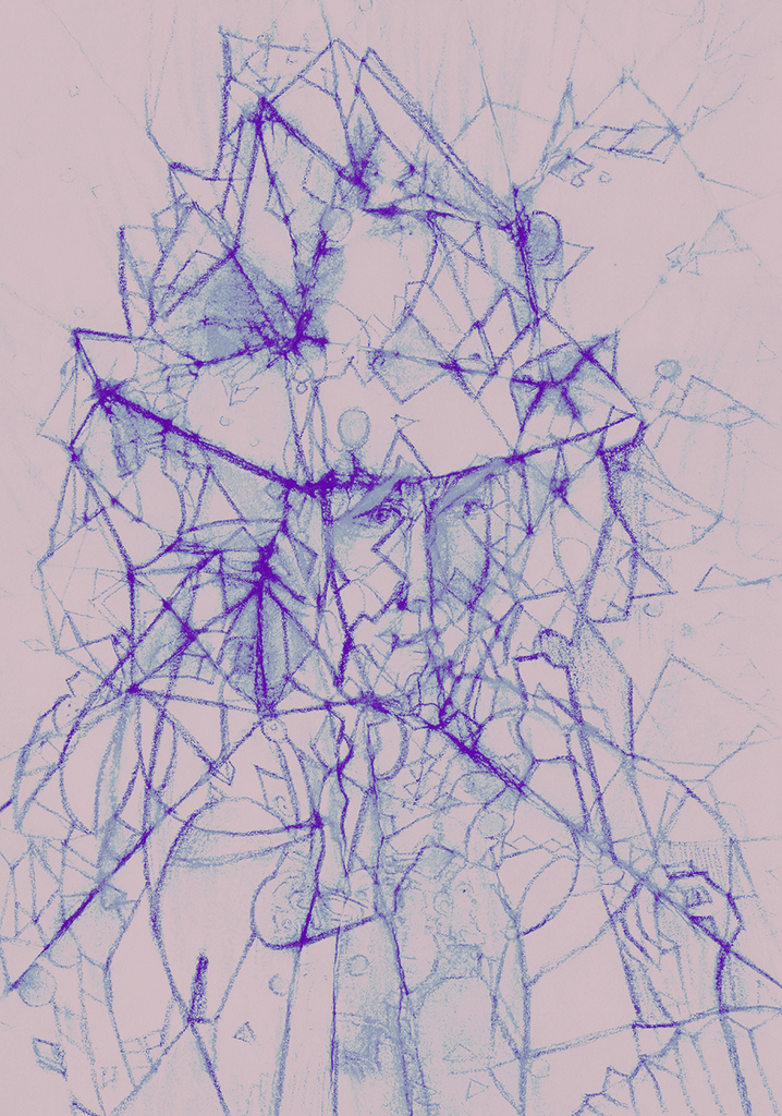 Изображение принта „Взгляд расскажет... Принт JG“ с оригинальной картины/рисунка Натальи Антонович