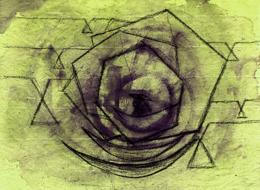 Изображение принта „Shifting Time. Print W“ с оригинальной картины/рисунка Натальи Антонович