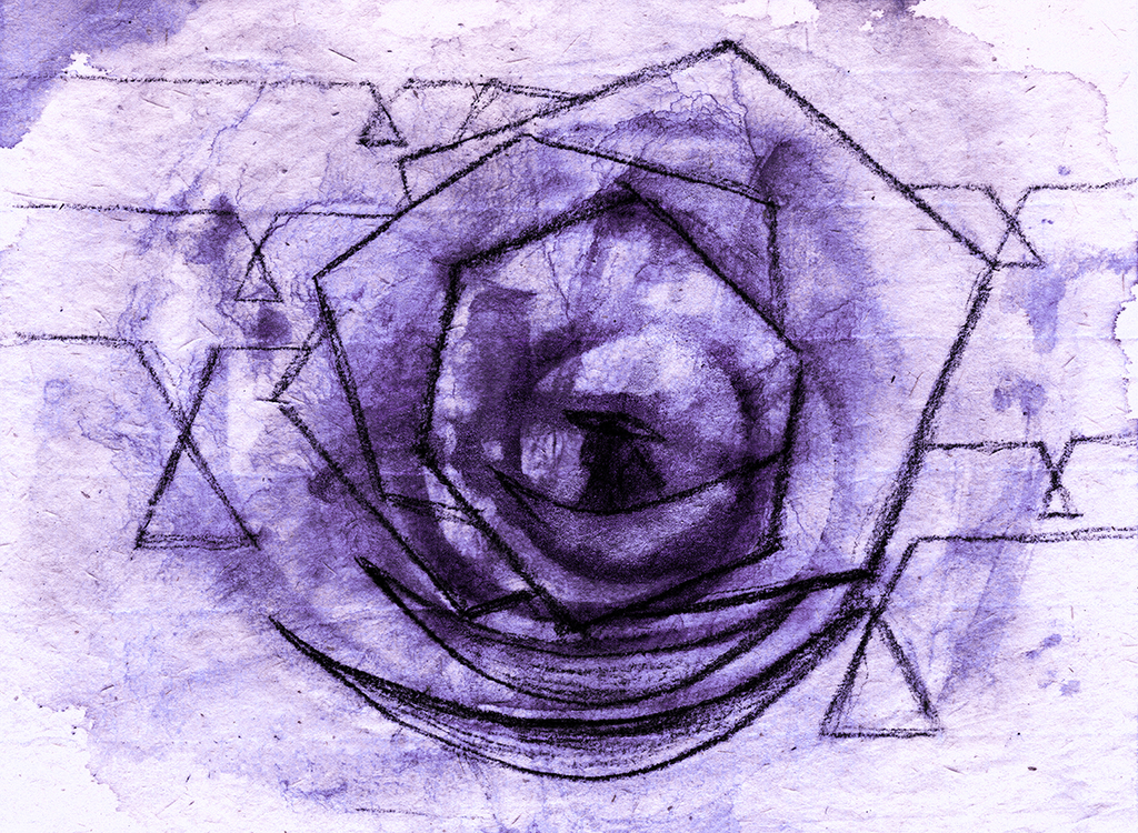 Изображение принта „Shifting Time. Print R“ с оригинальной картины/рисунка Натальи Антонович