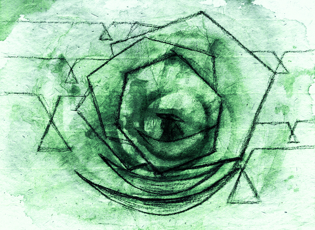 Изображение принта „Shifting Time. Print E“ с оригинальной картины/рисунка Натальи Антонович