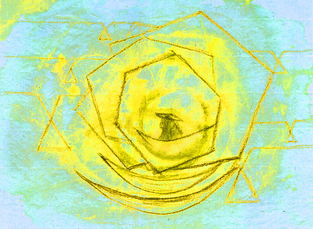Image de l'impression „Décalage du temps. Imprimer S“ à partir de la peinture/dessin original de Natali Antonovich