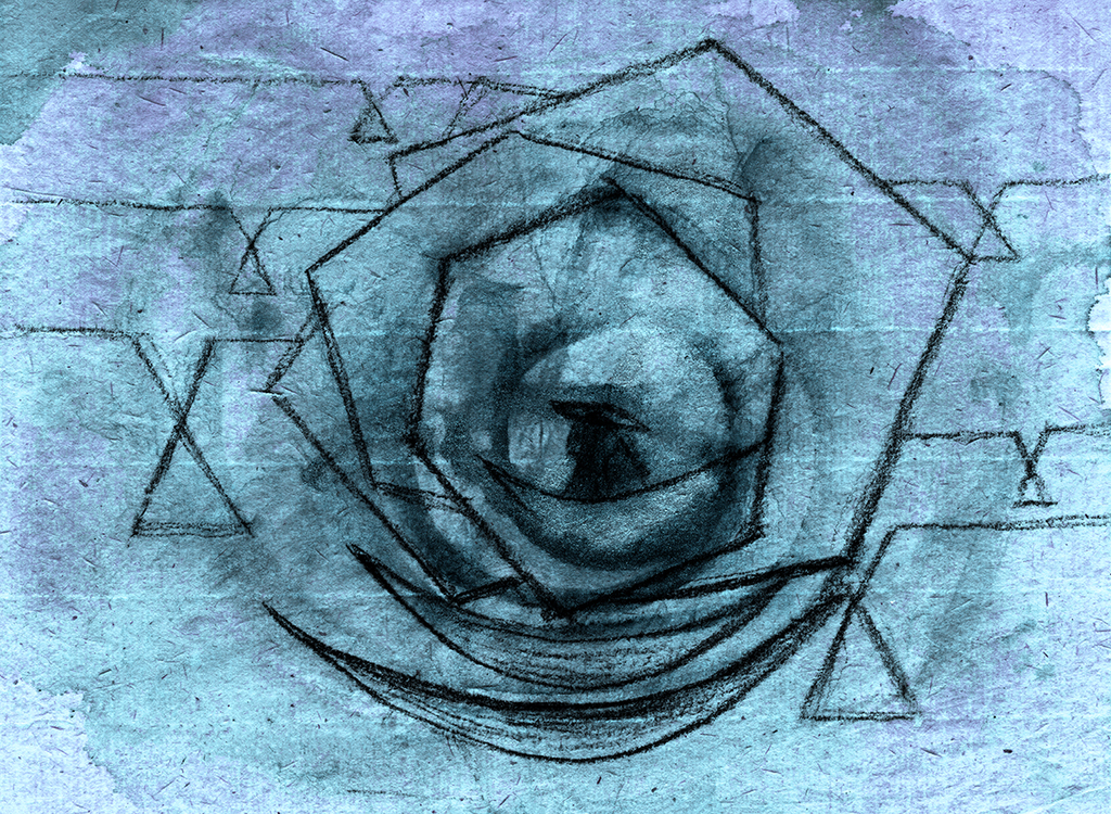 Изображение принта „Shifting Time. Print L“ с оригинальной картины/рисунка Натальи Антонович