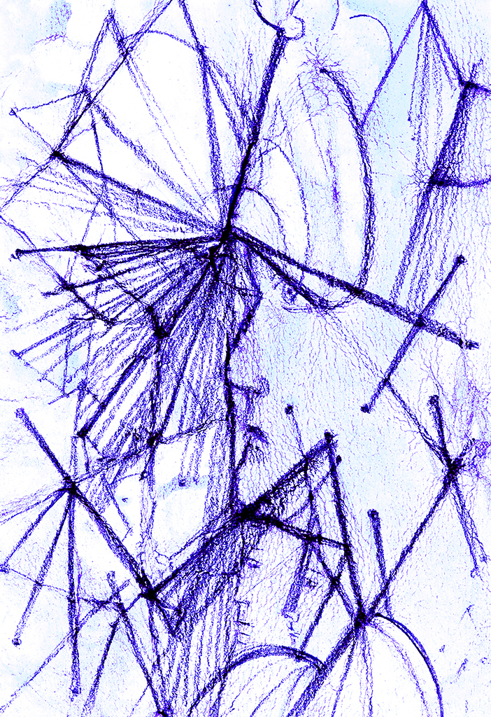 Image of Print "  Impulse. Print Q" from original Painting/Drawing by Natali Antonovich