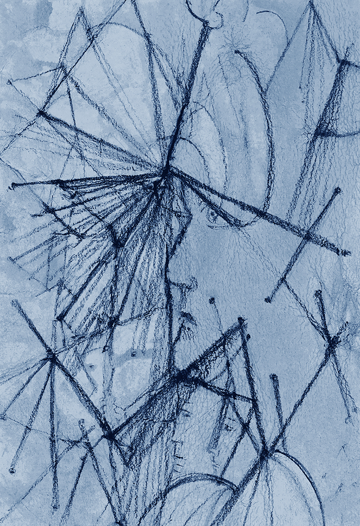 Afbeelding van print "Impuls. Afdruk A" van origineel schilderij/tekening door Natali Antonovich