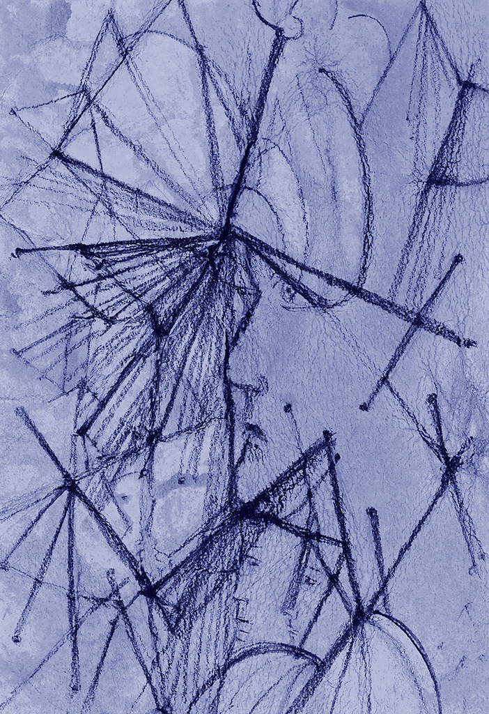 Afbeelding van print "Impuls. Afdruk M" van origineel schilderij/tekening door Natali Antonovich