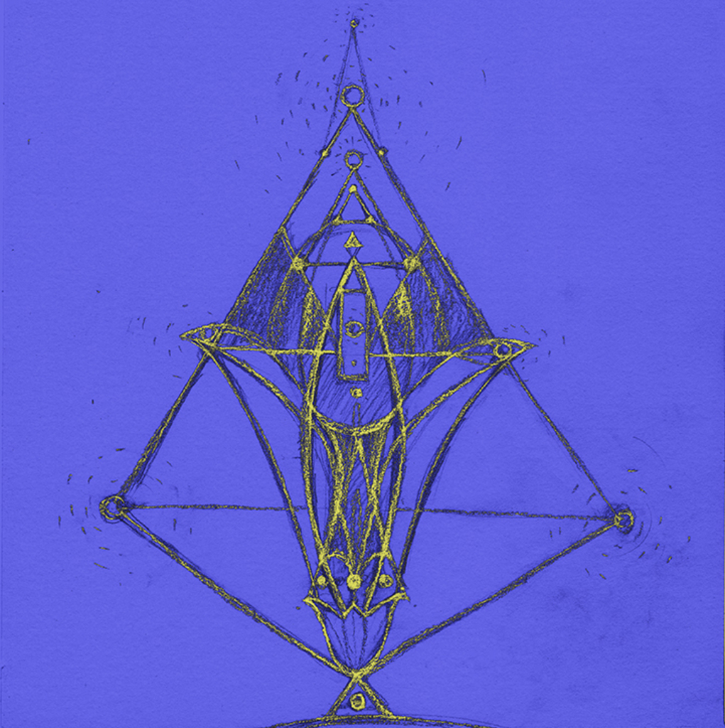 Image of Print "The Forty-Fourth Crown. Print  BM" from original Painting/Drawing by Natali Antonovich