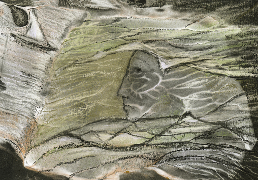 Image de l'impression „Le chemin de l'anxiété. Imprimé E“ à partir de la peinture/dessin original de Natali Antonovich
