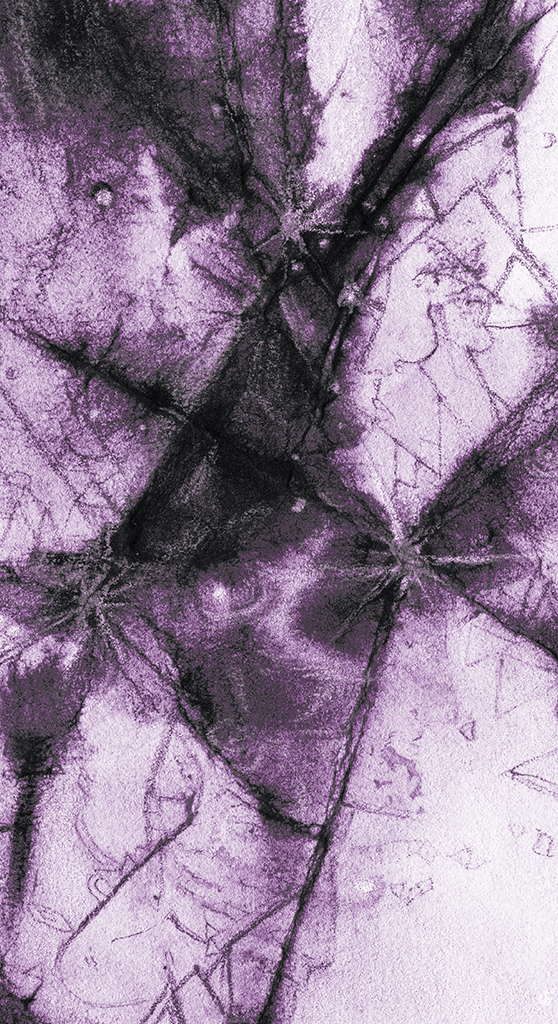 Image of Print "Tangled Past. Print  MMNN" from original Painting/Drawing by Natali Antonovich