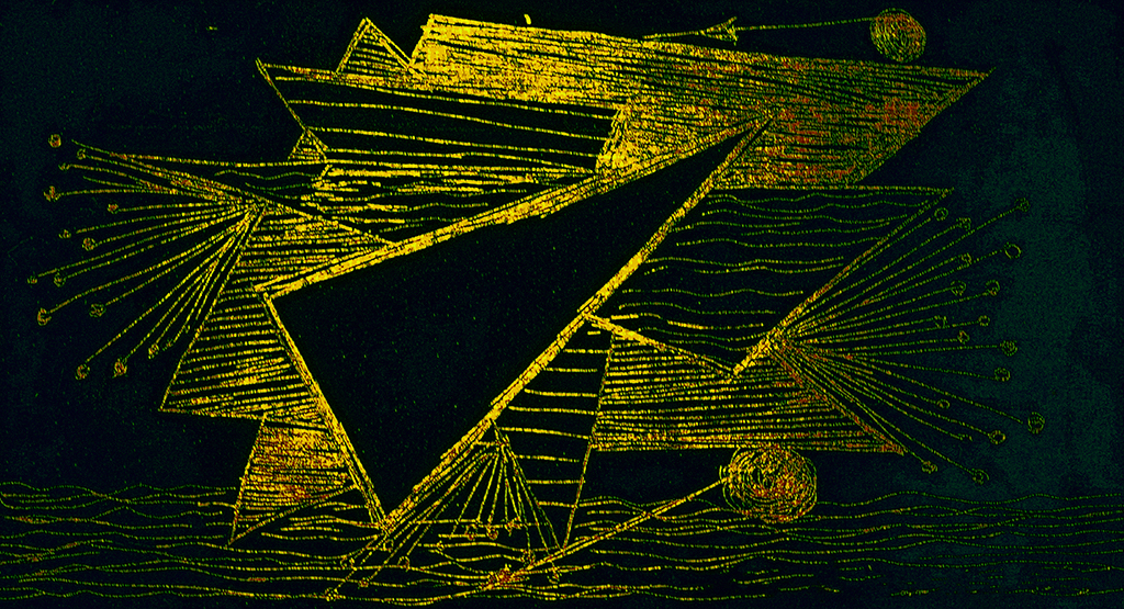Bild der Drucks „Expanding the path. Print AX“ vom Original gemälde/Zeichnung von Natali Antonovich