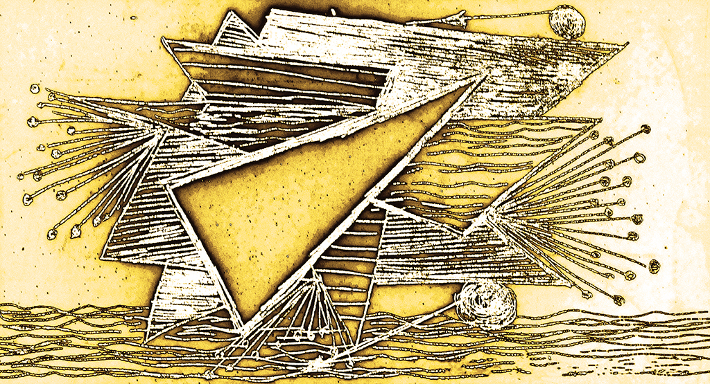 Bild der Drucks „Expanding the path. Print NS“ vom Original gemälde/Zeichnung von Natali Antonovich