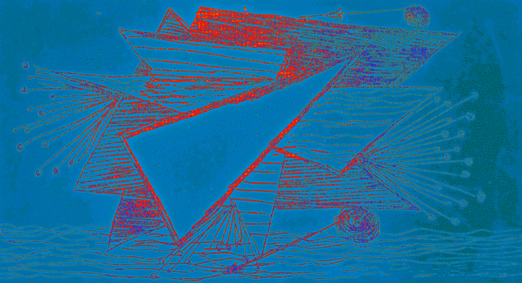Bild der Drucks „Expanding the path. Print NP“ vom Original gemälde/Zeichnung von Natali Antonovich