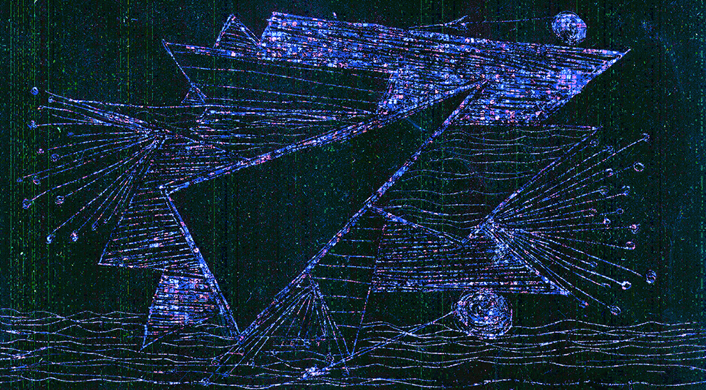 Bild der Drucks „Expanding the path. Print FN“ vom Original gemälde/Zeichnung von Natali Antonovich