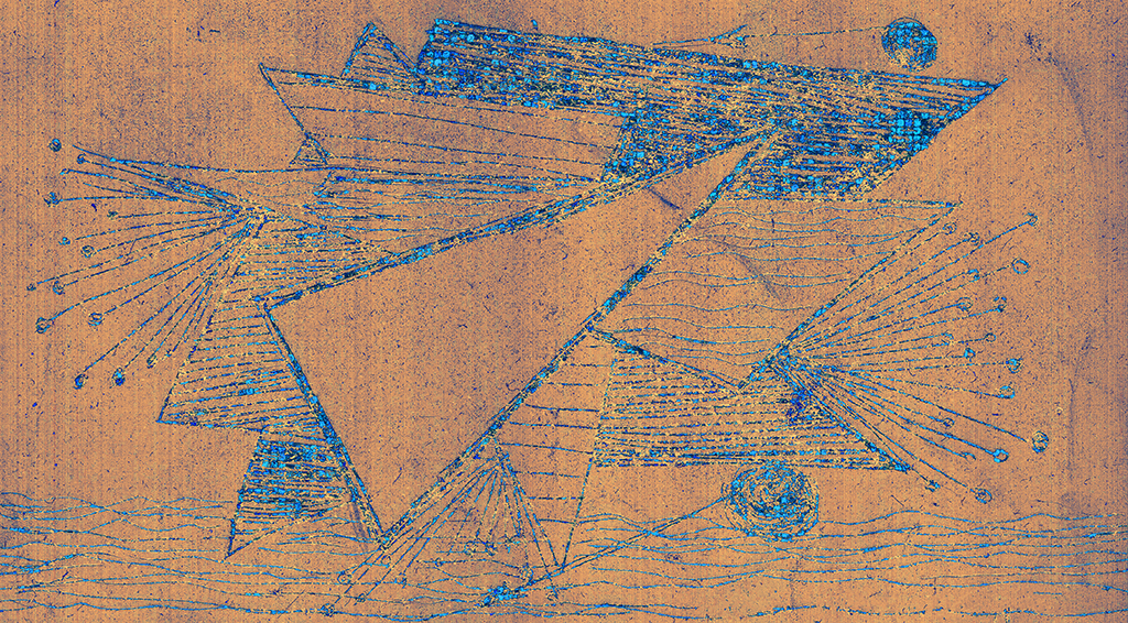 Bild der Drucks „Expanding the path. Print FR“ vom Original gemälde/Zeichnung von Natali Antonovich