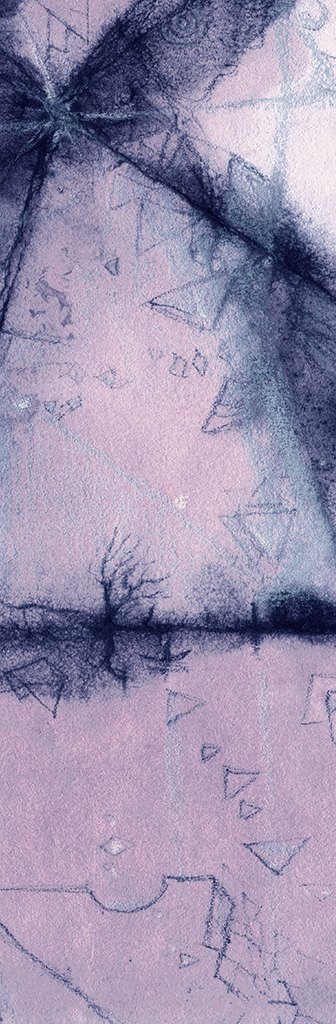 Image de l'impression „Un passé enchevêtré. Imprimé  HHM“ à partir de la peinture/dessin original de Natali Antonovich