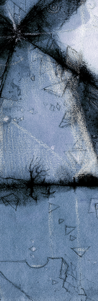 Image de l'impression „Un passé enchevêtré. Imprimé  HHX“ à partir de la peinture/dessin original de Natali Antonovich