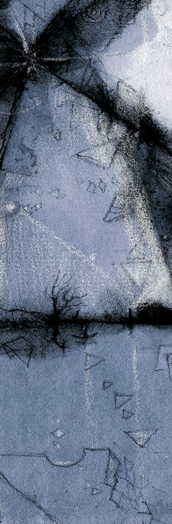 Image de l'impression „Un passé enchevêtré. Imprimé  HHGL“ à partir de la peinture/dessin original de Natali Antonovich