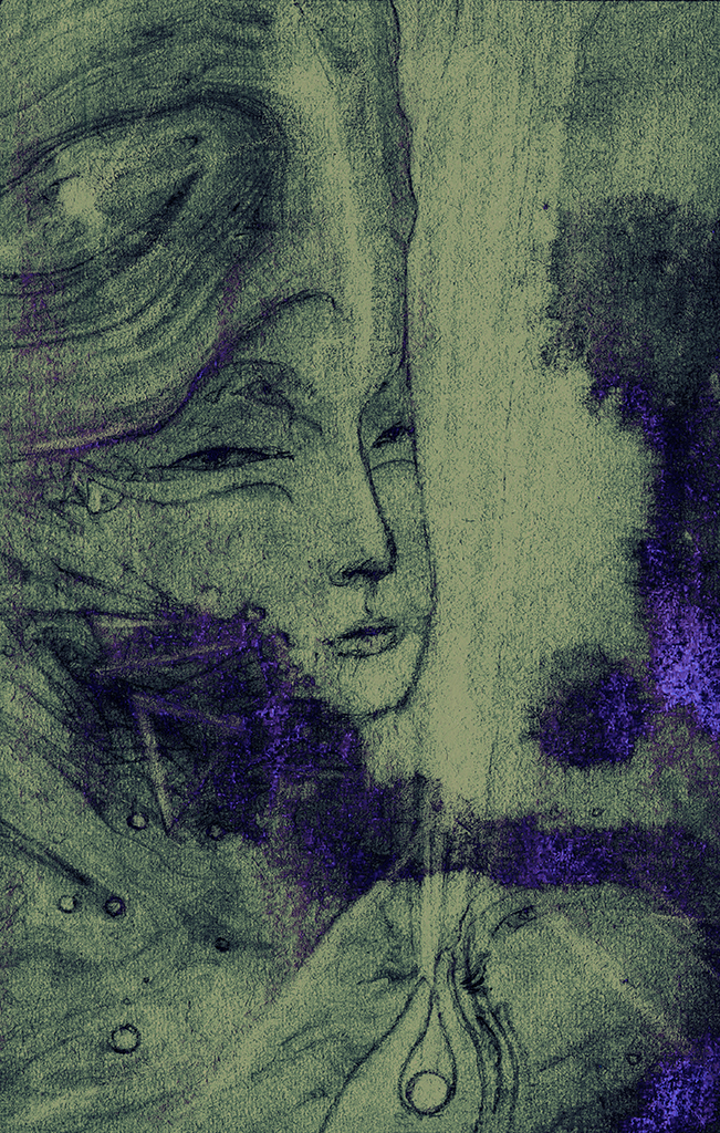 Afbeelding van print "Licht der Wijsheid. Afdruk T" van origineel schilderij/tekening door Natali Antonovich