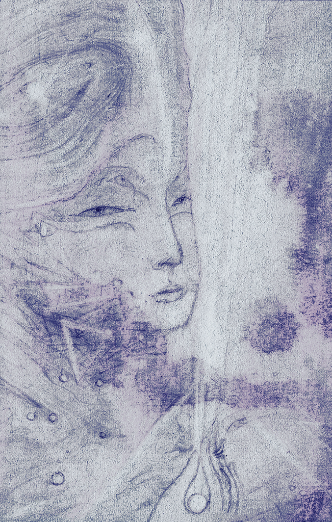 Afbeelding van print "Licht der Wijsheid. Afdruk X" van origineel schilderij/tekening door Natali Antonovich