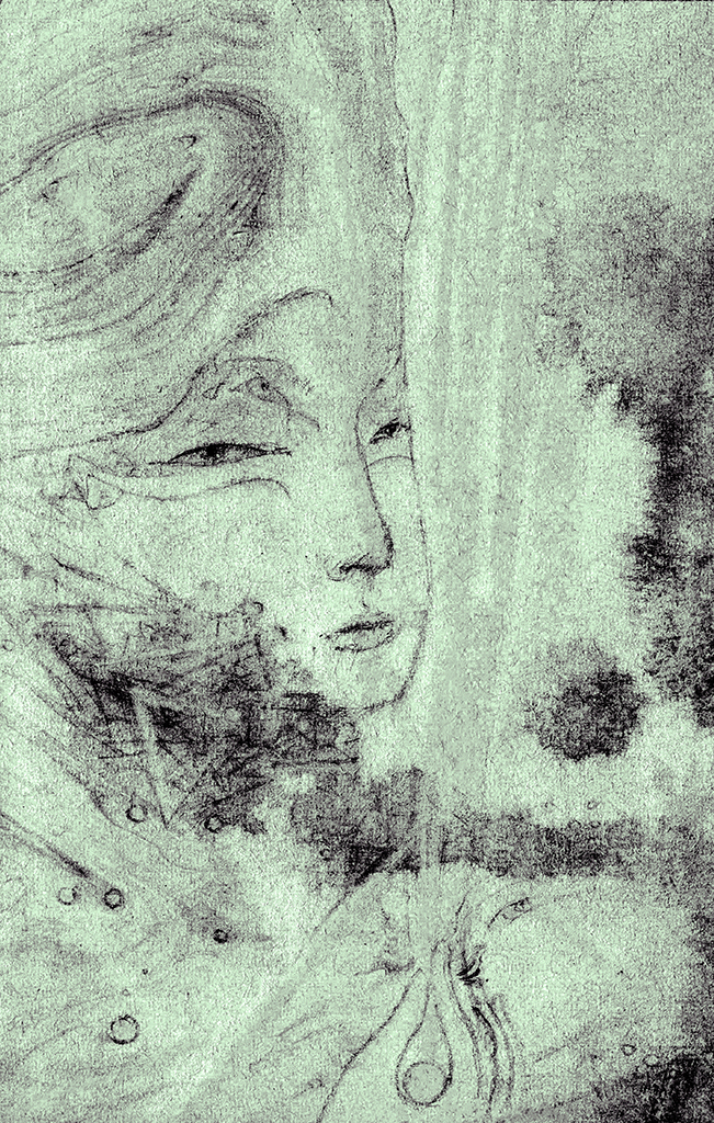 Afbeelding van print "Licht der Wijsheid. Afdruk RM" van origineel schilderij/tekening door Natali Antonovich
