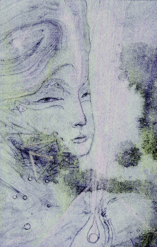 Afbeelding van print "Licht der Wijsheid. Afdruk PL" van origineel schilderij/tekening door Natali Antonovich