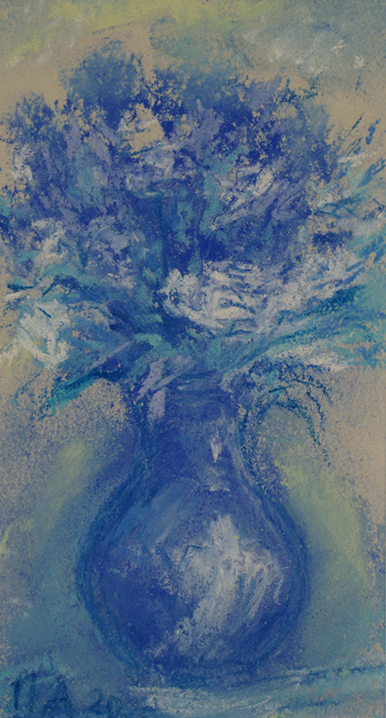 "Jij en het blauwe boeket." schilderij door Natali Antonovich | Galerij van de Kunstenaar.