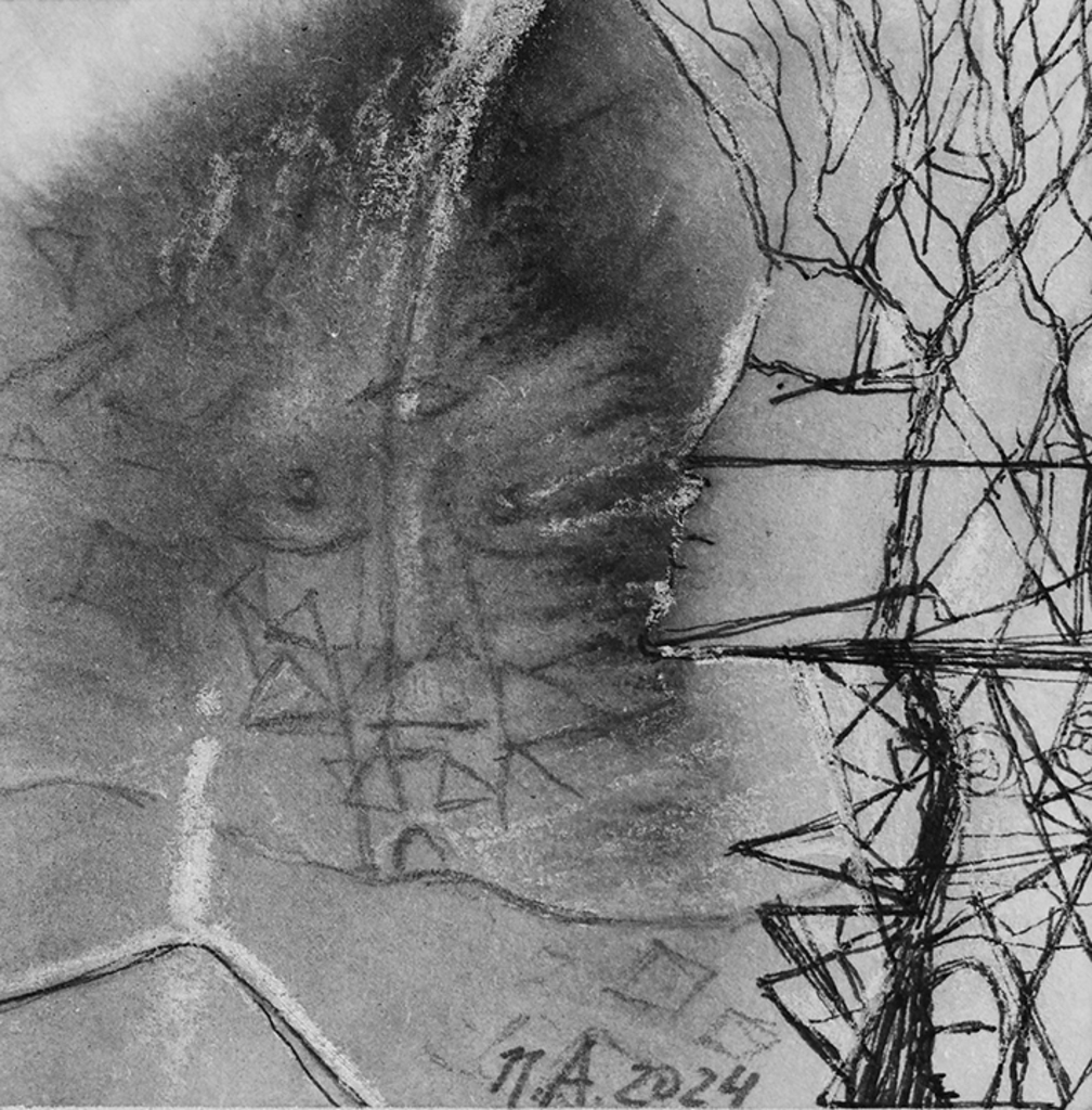 "...avec douleur" peinture de Natali Antonovich | Galerie d'artiste.