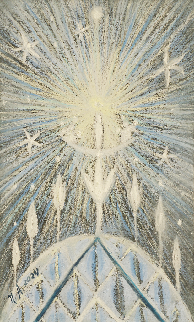 "La cinquante-troisième Couronne" peinture de Natali Antonovich | Galerie d'artiste.