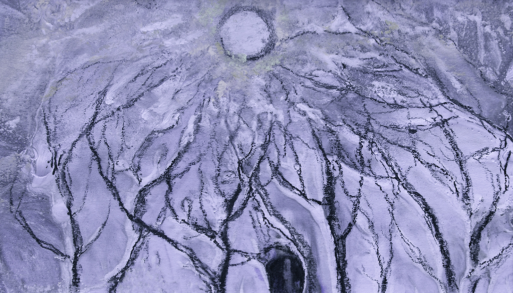 Image de l'impression „L'instant s'est figé. Impression M“ à partir de la peinture/dessin original de Natali Antonovich