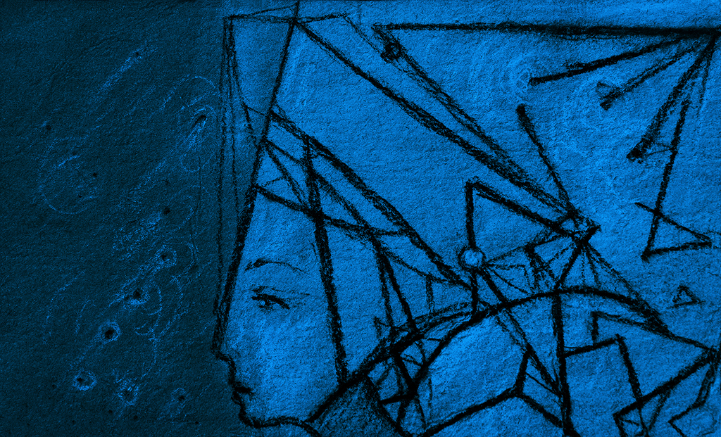 Image de l'impression „Résoudre des énigmes. Imprimé A“ à partir de la peinture/dessin original de Natali Antonovich