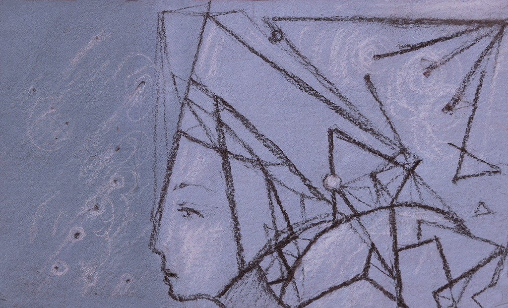 Image de l'impression „Résoudre des énigmes. Imprimé AF“ à partir de la peinture/dessin original de Natali Antonovich