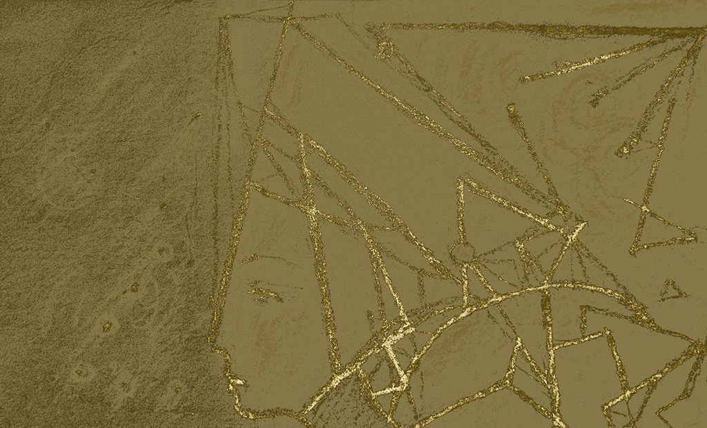 Image de l'impression „Résoudre des énigmes. Imprimé AH“ à partir de la peinture/dessin original de Natali Antonovich
