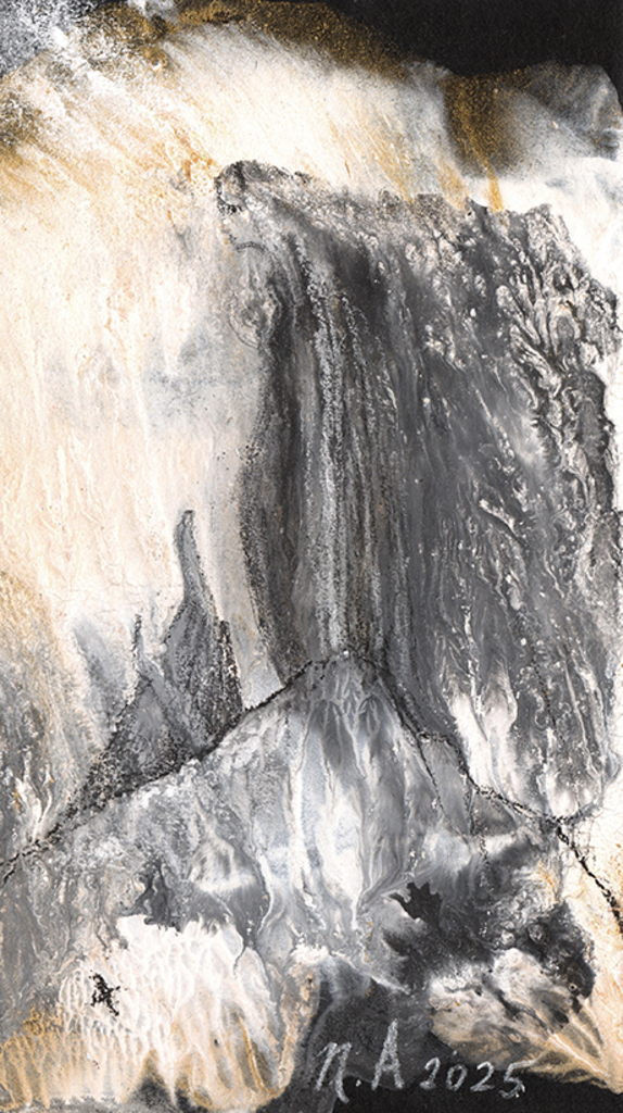 "À part le silence..." peinture de Natali Antonovich | Galerie d'artiste.