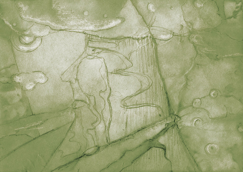 Image of Print "Awakening of the Sages. Print C" from original Painting/Drawing by Natali Antonovich