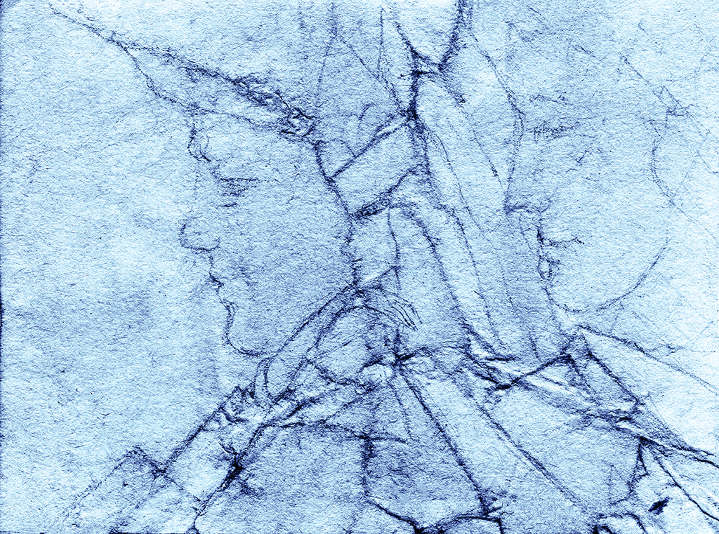 Image de l'impression „Très haut au-dessus des montagnes. Imprimé A“ à partir de la peinture/dessin original de Natali Antonovich