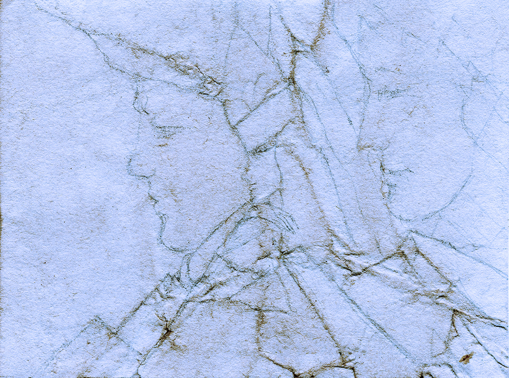 Image de l'impression „Très haut au-dessus des montagnes. Imprimé Q“ à partir de la peinture/dessin original de Natali Antonovich