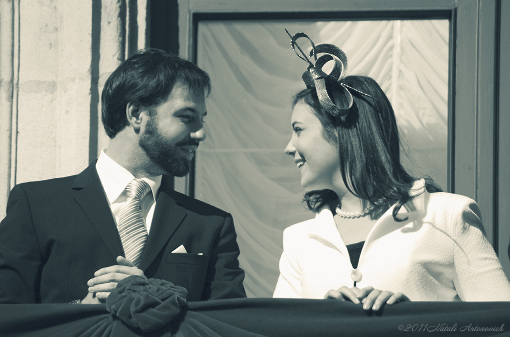 Album  "Prince Guillaume and Princess Alexandra" | Photography image "Monochrome" by Natali Antonovich in Photostock.