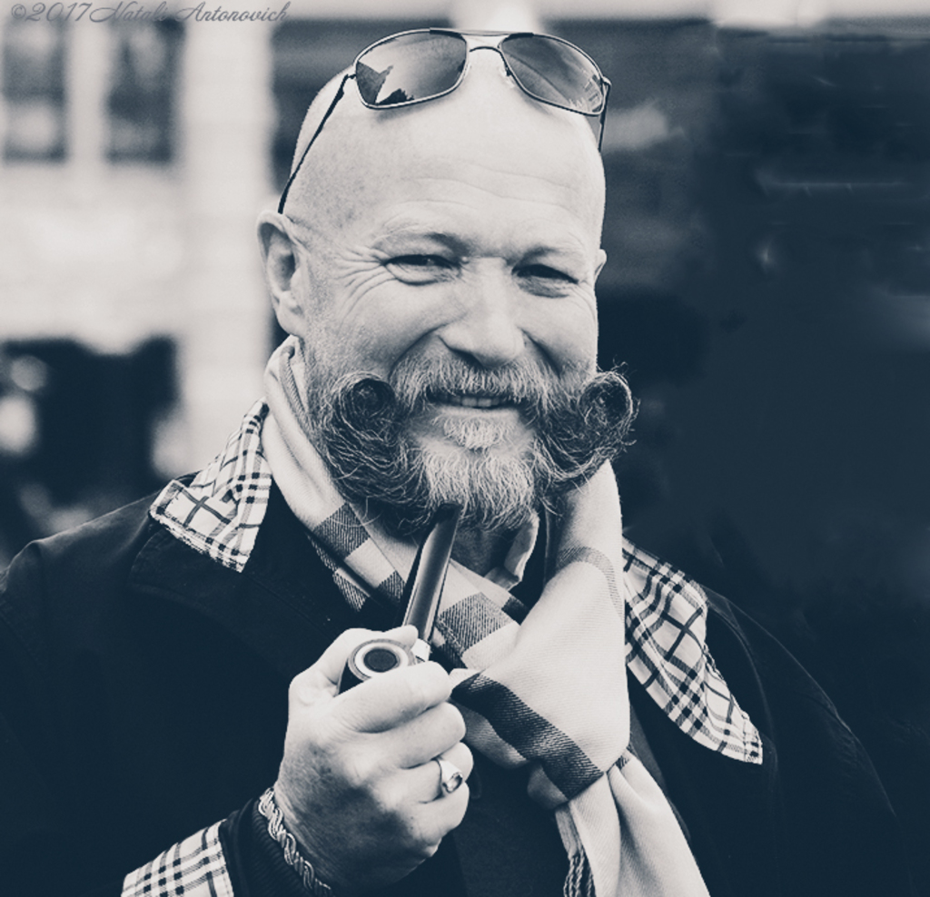 Photography image "Gentleman with moustaches" by Natali Antonovich | Photostock.
