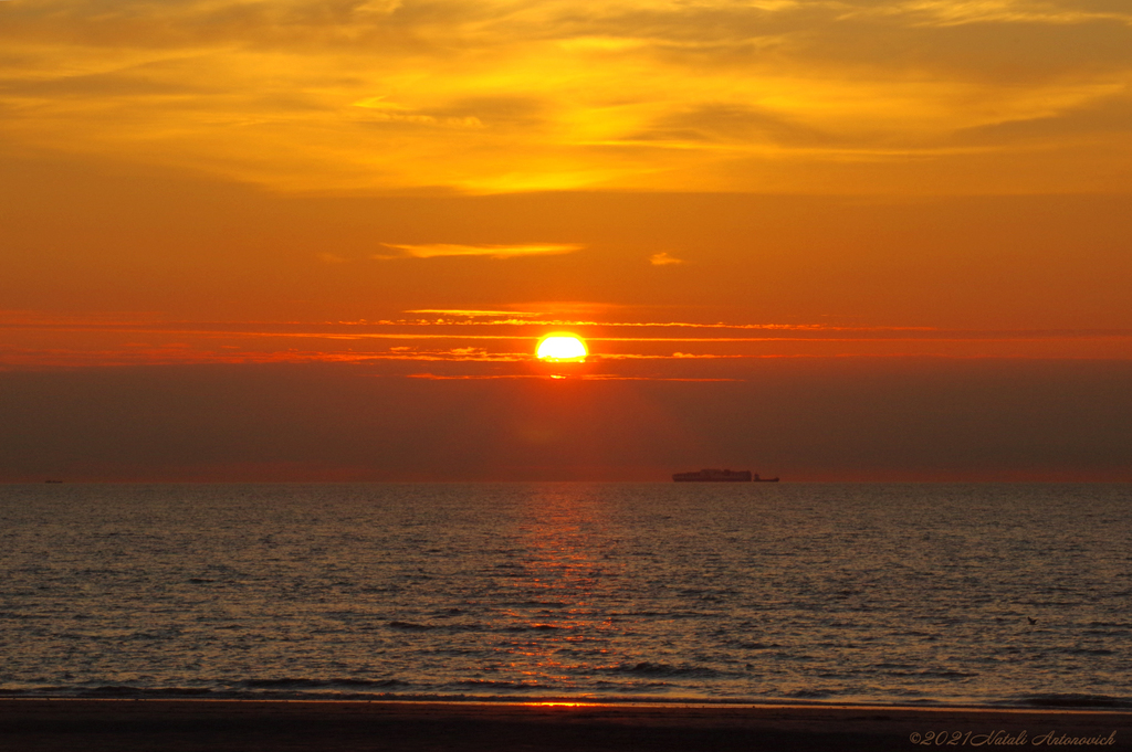 Album "Belgian coast" | Fotografiebild "Parallelen" von Natali Antonovich im Sammlung/Foto Lager.