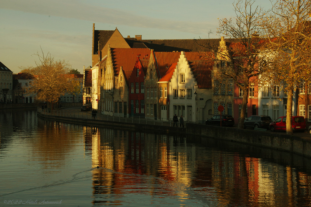 Fotografie afbeelding "Beloved Brugge" door Natali Antonovich | Archief/Foto Voorraad.