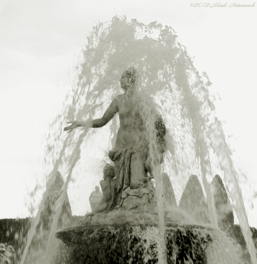 Album "Versailles" | Fotografiebild "Water Gravitation" von Natali Antonovich im Sammlung/Foto Lager.